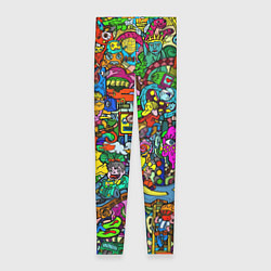 Женские легинсы Веселые узоры