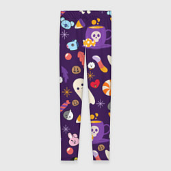 Женские легинсы HALLOWEEN BTS BT21 PATTERN БТ21 БТС ХЕЛЛОУИН