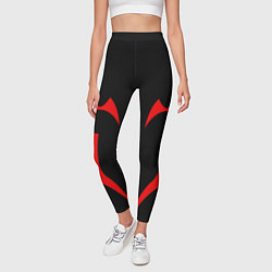 Леггинсы женские ТАТУ ИТАДОРИ СУКУНА TATTOO SUKUNA, ITADORI, цвет: 3D-принт — фото 2