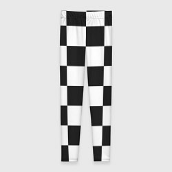 Леггинсы женские Шахматная доска паттерн, цвет: 3D-принт