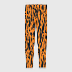 Леггинсы женские Тигровые Полосы, цвет: 3D-принт