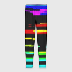 Женские легинсы Color fashion glitch