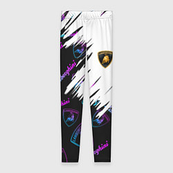 Леггинсы женские Lamborghini pattern gradient, цвет: 3D-принт