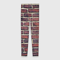 Леггинсы женские Brick Wall, цвет: 3D-принт