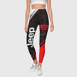 Леггинсы женские JEEP - Краска, цвет: 3D-принт — фото 2