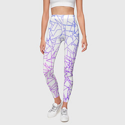 Леггинсы женские Geometric Distortion, цвет: 3D-принт — фото 2