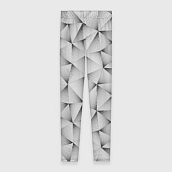 Леггинсы женские Треугольная Решётка, цвет: 3D-принт