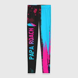 Женские легинсы Papa Roach Neon Gradient