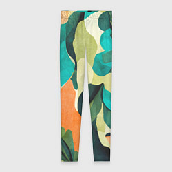 Леггинсы женские Multicoloured camouflage, цвет: 3D-принт