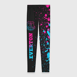 Леггинсы женские Everton - neon gradient: по-вертикали, цвет: 3D-принт