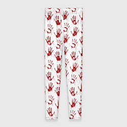 Женские легинсы Кровавая рука