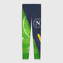 Леггинсы женские Napoli football field, цвет: 3D-принт