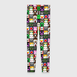 Леггинсы женские Minecraft characters, цвет: 3D-принт