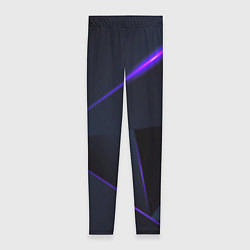 Женские легинсы Geometry stripes neon stiil