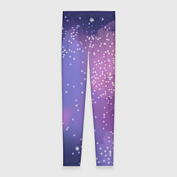 Женские легинсы Космическое звездное небо