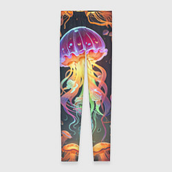 Леггинсы женские Фантастическая медуза, цвет: 3D-принт