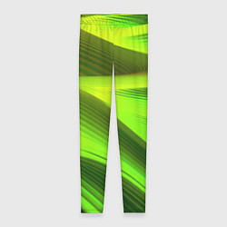 Леггинсы женские Светлый зеленый абстрактный фон, цвет: 3D-принт