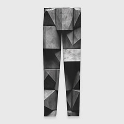 Женские легинсы Обман зрения и каменные плиты