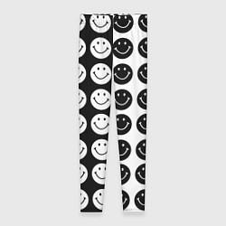 Женские легинсы Smiley black and white