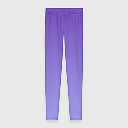 Женские легинсы Светлый фиолетовый градиент