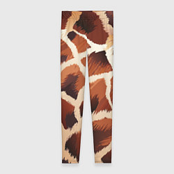 Леггинсы женские Пятнистый мех жирафа, цвет: 3D-принт