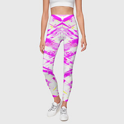 Леггинсы женские Яркие узоры, цвет: 3D-принт — фото 2