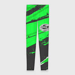 Леггинсы женские PSV sport green, цвет: 3D-принт