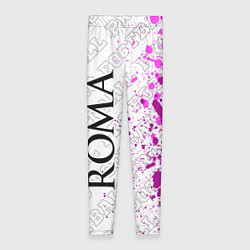 Леггинсы женские Roma pro football по-вертикали, цвет: 3D-принт