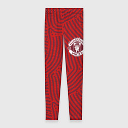 Женские легинсы Manchester United отпечатки