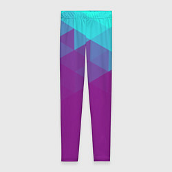 Женские легинсы Geometry polygonal psy