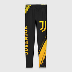 Леггинсы женские Juventus - gold gradient вертикально, цвет: 3D-принт