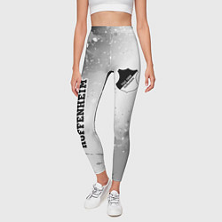 Леггинсы женские Hoffenheim sport на светлом фоне вертикально, цвет: 3D-принт — фото 2