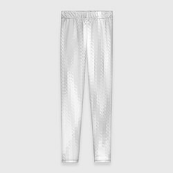 Леггинсы женские Светлый серый абстрактные полосы, цвет: 3D-принт