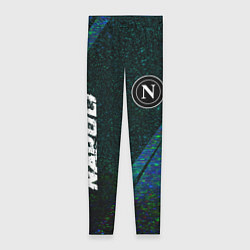 Леггинсы женские Napoli glitch blue, цвет: 3D-принт