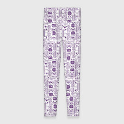 Женские легинсы Узоры и лица