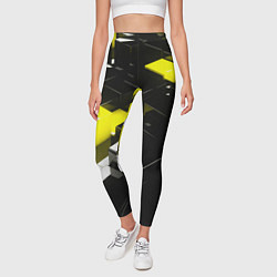 Леггинсы женские Абстракция обман зрения, цвет: 3D-принт — фото 2