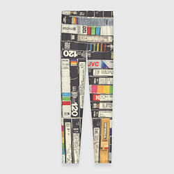 Женские легинсы Видеокассеты vhs