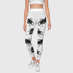 Леггинсы женские Mezzanine, цвет: 3D-принт — фото 2