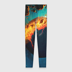Женские легинсы Взрыв планеты