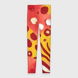 Женские легинсы Африканский паттерн