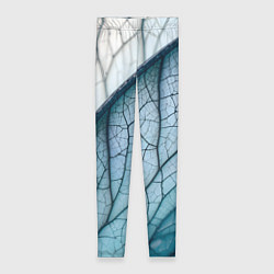 Женские легинсы Листья с прожилками