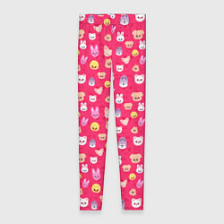Женские легинсы Skzoo pattern pink