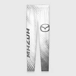 Леггинсы женские Mazda - white gradient вертикально, цвет: 3D-принт