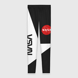 Женские легинсы Nasa текстура геометрия