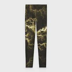 Женские легинсы Lightning yellow