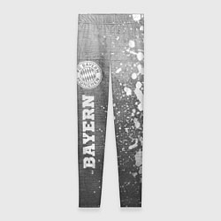 Женские легинсы Bayern - grey gradient по-вертикали