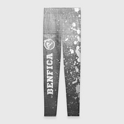 Женские легинсы Benfica - grey gradient по-вертикали