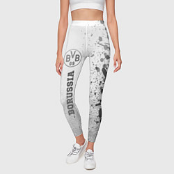 Леггинсы женские Borussia - white gradient по-вертикали, цвет: 3D-принт — фото 2