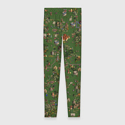 Леггинсы женские Земли Оплота - Герои 3, цвет: 3D-принт