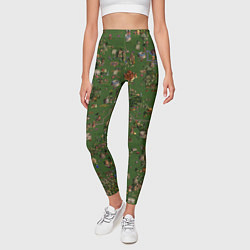 Леггинсы женские Земли Оплота - Герои 3, цвет: 3D-принт — фото 2